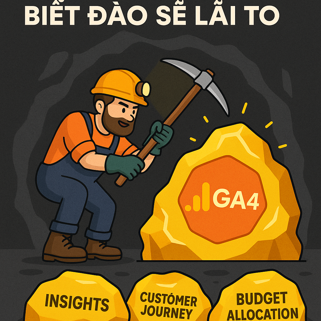 Google Analytics – ba cấp độ sử dụng dữ liệu, ba đẳng cấp của người làm marketing